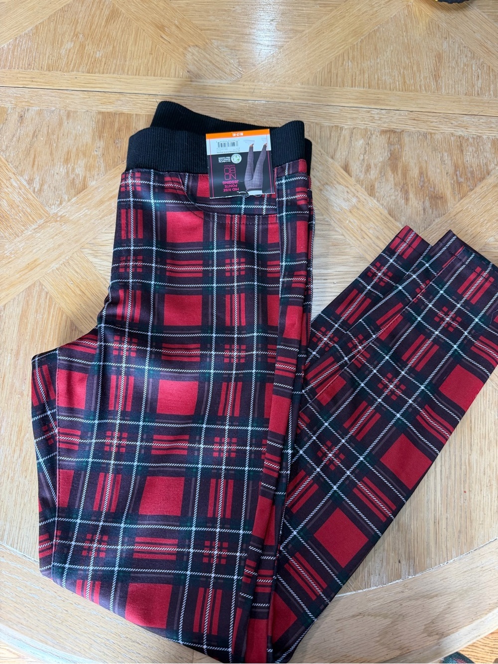 NOBO Red and Black Plaid Men's Pants